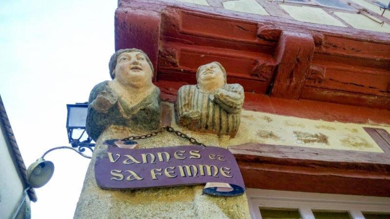 Ferienwohnung La Madeleine Vannes Exterior foto